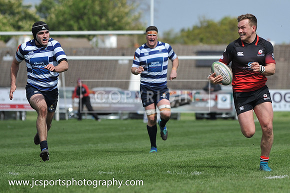 Blackrock RFC 21 Rainey Old Boys RFC 35; AIL Playoff; April 27th 2019