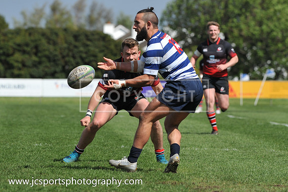 Blackrock RFC 21 Rainey Old Boys RFC 35; AIL Playoff; April 27th 2019
