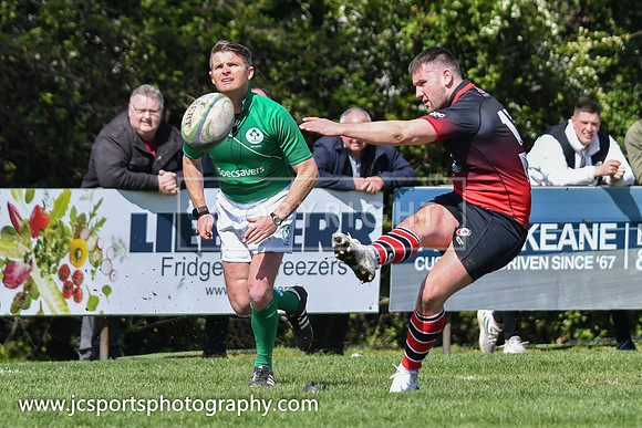 Blackrock RFC 21 Rainey Old Boys RFC 35; AIL Playoff; April 27th 2019
