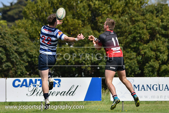 Blackrock RFC 21 Rainey Old Boys RFC 35; AIL Playoff; April 27th 2019