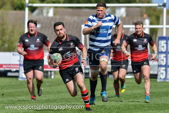 Blackrock RFC 21 Rainey Old Boys RFC 35; AIL Playoff; April 27th 2019