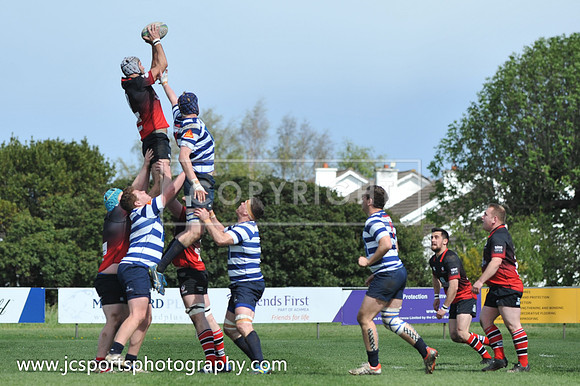Blackrock RFC 21 Rainey Old Boys RFC 35; AIL Playoff; April 27th 2019