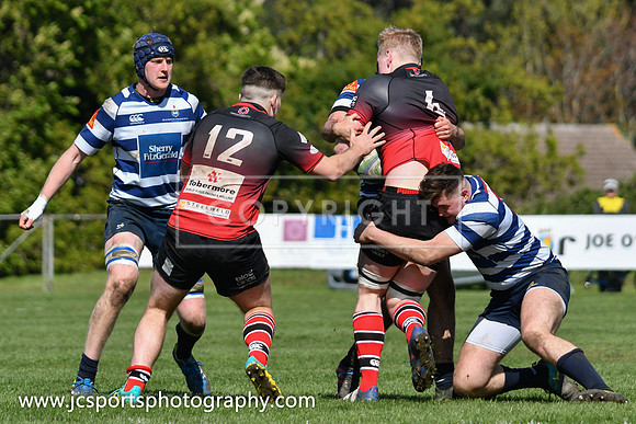 Blackrock RFC 21 Rainey Old Boys RFC 35; AIL Playoff; April 27th 2019