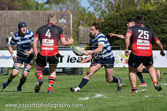 Blackrock RFC 21 Rainey Old Boys RFC 35; AIL Playoff; April 27th 2019