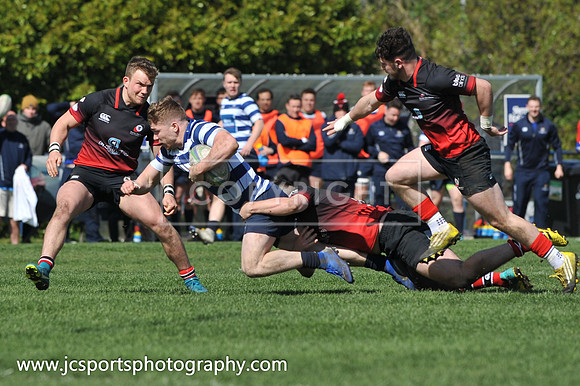 Blackrock RFC 21 Rainey Old Boys RFC 35; AIL Playoff; April 27th 2019