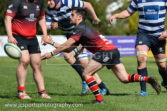 Blackrock RFC 21 Rainey Old Boys RFC 35; AIL Playoff; April 27th 2019