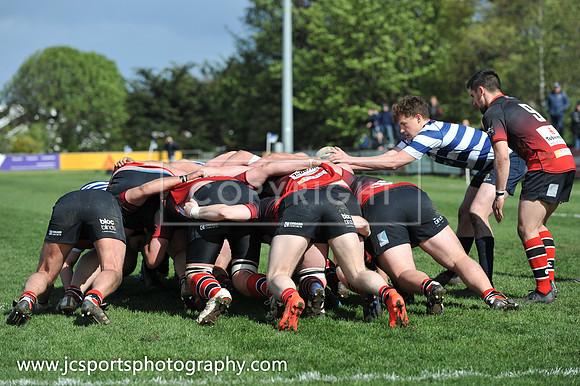 Blackrock RFC 21 Rainey Old Boys RFC 35; AIL Playoff; April 27th 2019