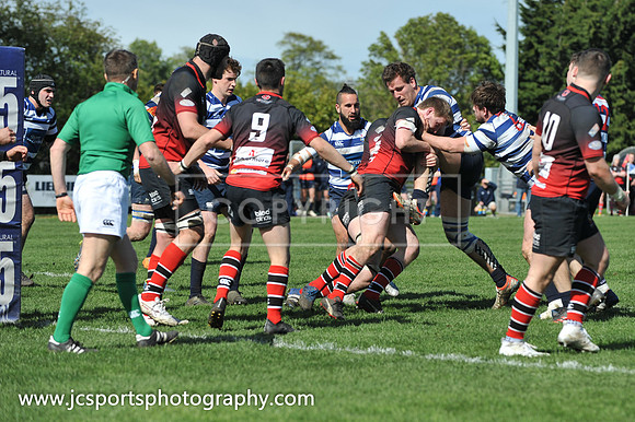 Blackrock RFC 21 Rainey Old Boys RFC 35; AIL Playoff; April 27th 2019