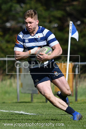Blackrock RFC 21 Rainey Old Boys RFC 35; AIL Playoff; April 27th 2019