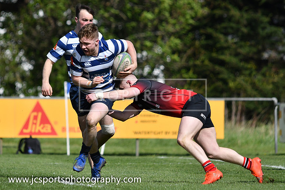 Blackrock RFC 21 Rainey Old Boys RFC 35; AIL Playoff; April 27th 2019