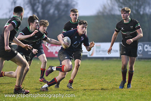 DLSP FC 18.5s 15 Coolmine RFC 18.5s 14; Thursday 18th April; Metro Cup Semi-Final