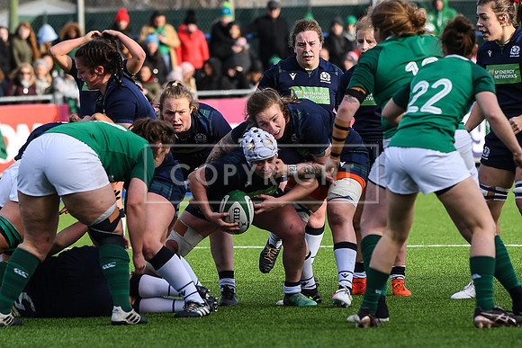 Ireland 18 Scotland 14; Womens 6N; Sunday 2nd February 2020