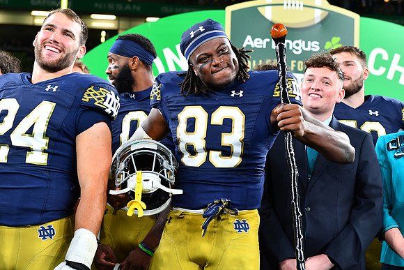 Notre Dame 83 post match.