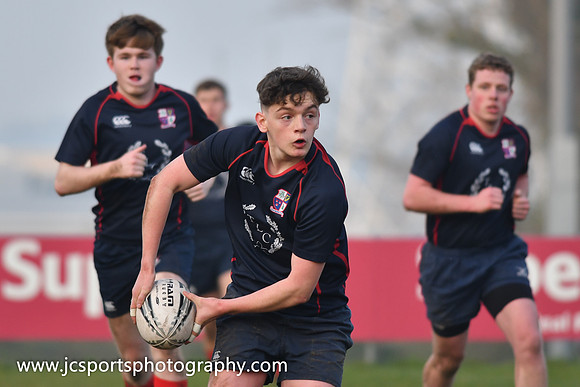 DLSP FC 18.5s 15 Coolmine RFC 18.5s 14; Thursday 18th April; Metro Cup Semi-Final