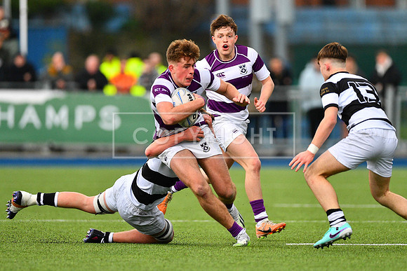 Clongowes Wood inside centre Ross Doyle.