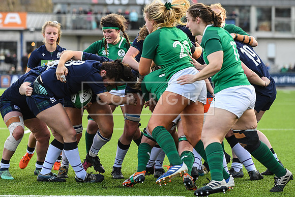 Ireland 18 Scotland 14; Womens 6N; Sunday 2nd February 2020