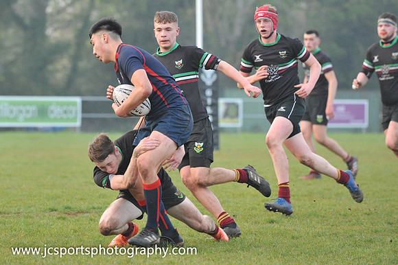 DLSP FC 18.5s 15 Coolmine RFC 18.5s 14; Thursday 18th April; Metro Cup Semi-Final