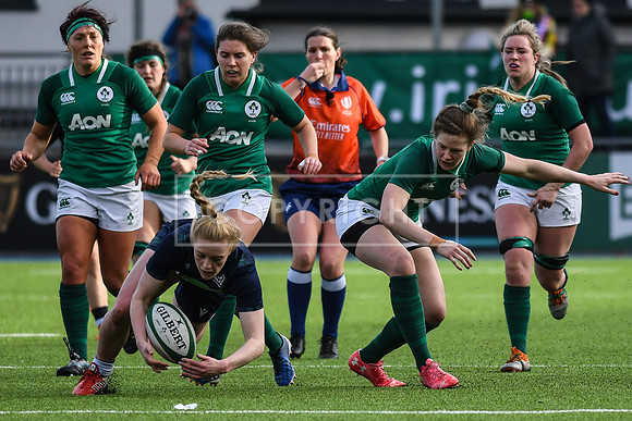 Ireland 18 Scotland 14; Womens 6N; Sunday 2nd February 2020