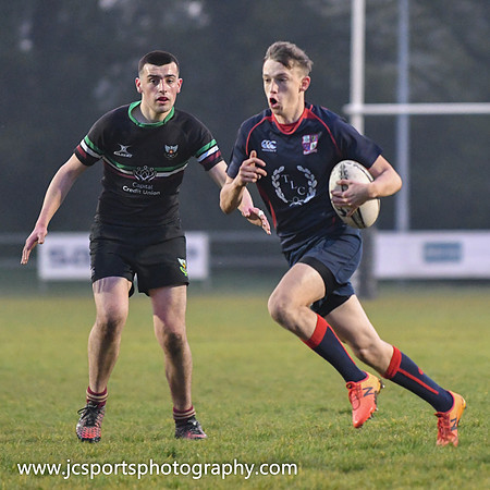 DLSP FC 18.5s 15 Coolmine RFC 18.5s 14; Thursday 18th April; Metro Cup Semi-Final