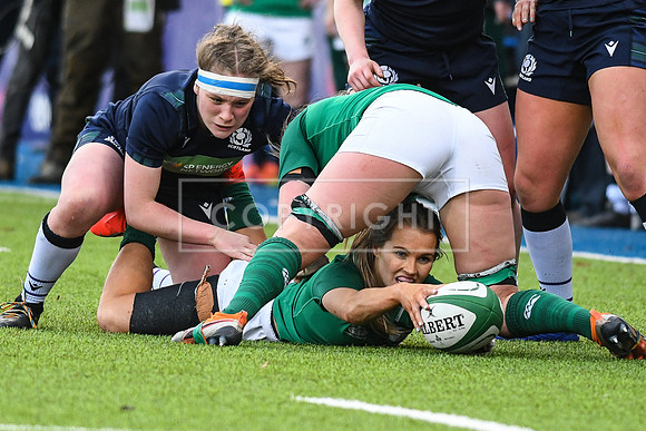 Ireland 18 Scotland 14; Womens 6N; Sunday 2nd February 2020