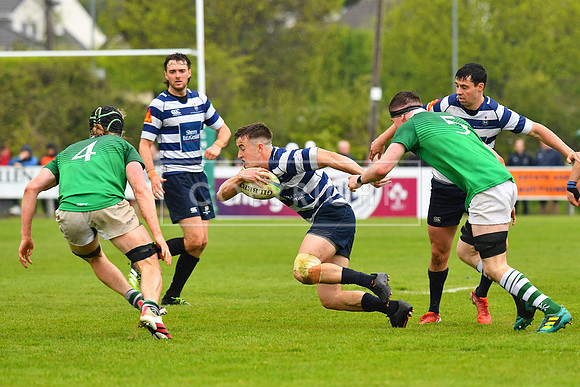 AIL 2B Promotion playoff. Greystones RFC v Blackrock College RFC. Saturday 30th April. Dr Hickey Park.