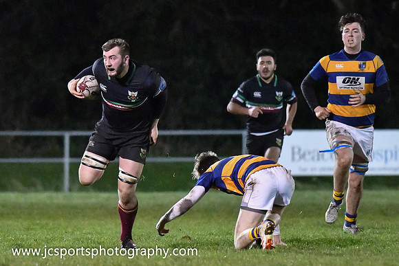 DLSP 10 Monkstown 13; Leinster League 1B; Friday 7th December