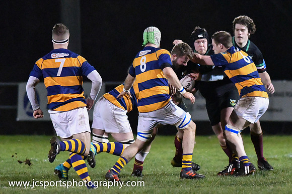 DLSP 10 Monkstown 13; Leinster League 1B; Friday 7th December