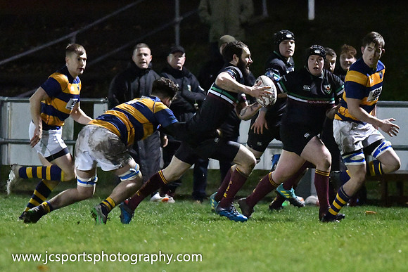 DLSP 10 Monkstown 13; Leinster League 1B; Friday 7th December