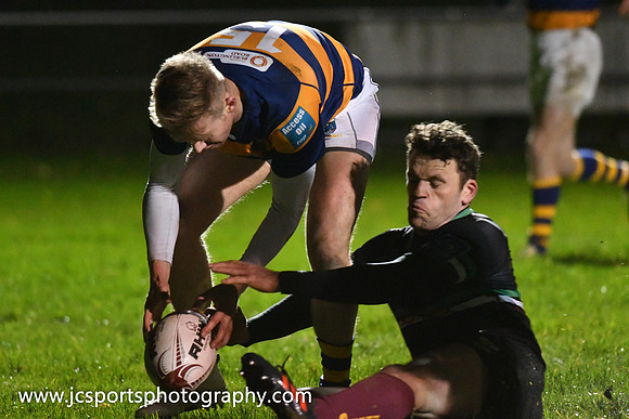 DLSP 10 Monkstown 13; Leinster League 1B; Friday 7th December