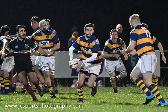 DLSP 10 Monkstown 13; Leinster League 1B; Friday 7th December