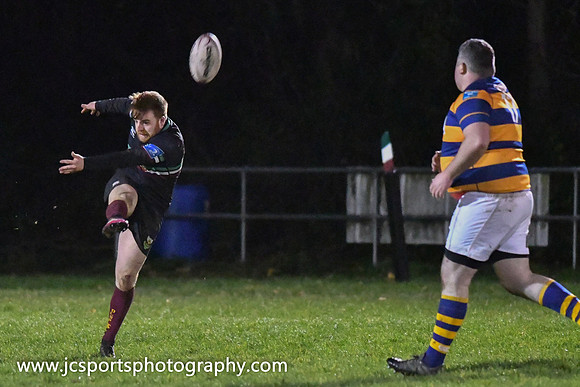 DLSP 10 Monkstown 13; Leinster League 1B; Friday 7th December