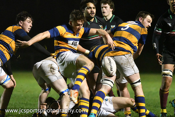 DLSP 10 Monkstown 13; Leinster League 1B; Friday 7th December