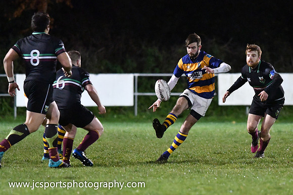 DLSP 10 Monkstown 13; Leinster League 1B; Friday 7th December