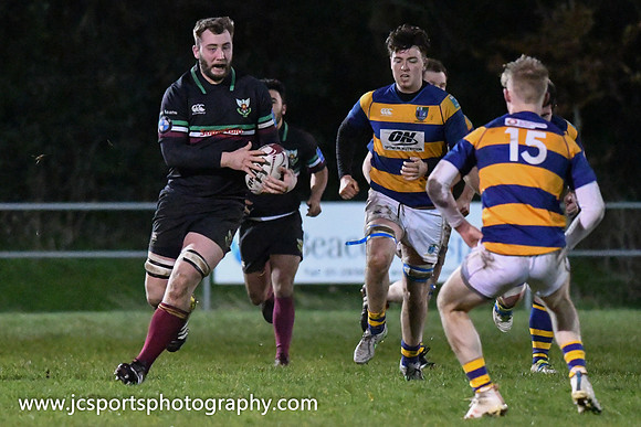 DLSP 10 Monkstown 13; Leinster League 1B; Friday 7th December
