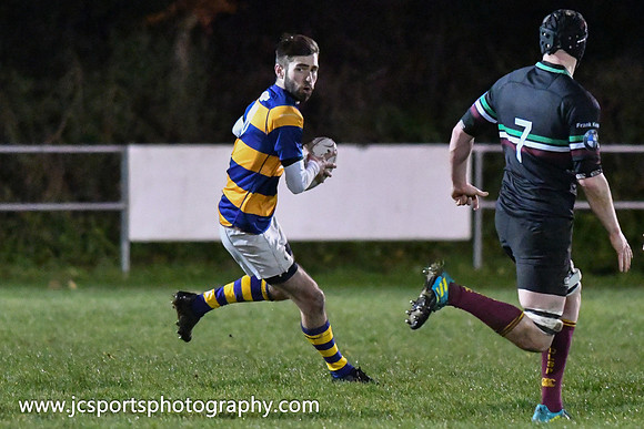 DLSP 10 Monkstown 13; Leinster League 1B; Friday 7th December