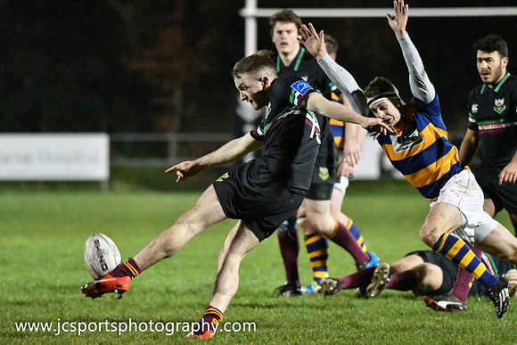 DLSP 10 Monkstown 13; Leinster League 1B; Friday 7th December