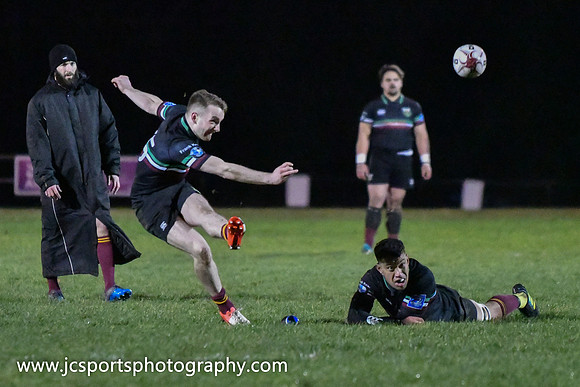 DLSP 10 Monkstown 13; Leinster League 1B; Friday 7th December