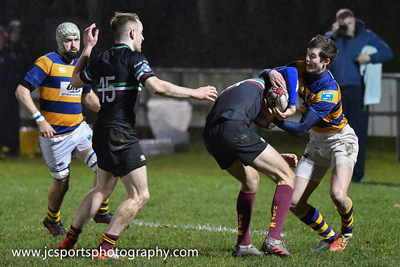 DLSP 10 Monkstown 13; Leinster League 1B; Friday 7th December