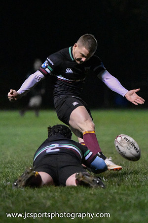 DLSP 10 Monkstown 13; Leinster League 1B; Friday 7th December