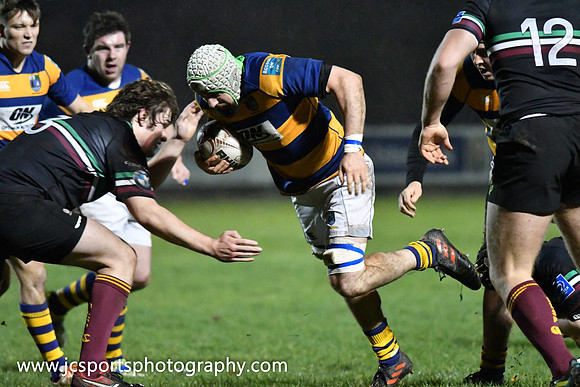 DLSP 10 Monkstown 13; Leinster League 1B; Friday 7th December
