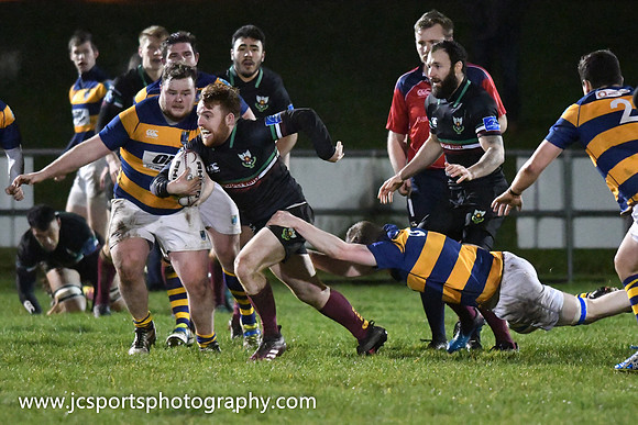 DLSP 10 Monkstown 13; Leinster League 1B; Friday 7th December