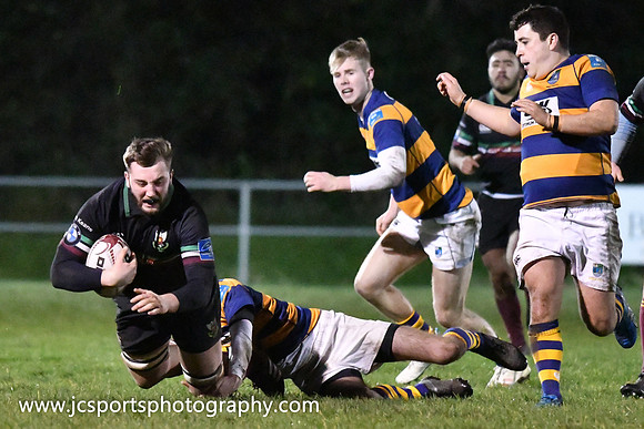 DLSP 10 Monkstown 13; Leinster League 1B; Friday 7th December