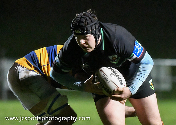 DLSP 10 Monkstown 13; Leinster League 1B; Friday 7th December