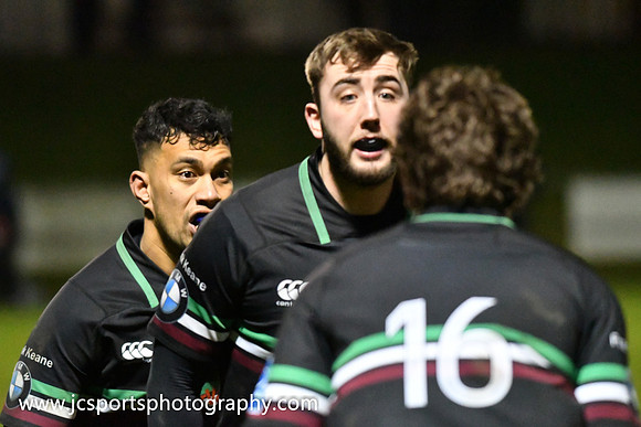DLSP 10 Monkstown 13; Leinster League 1B; Friday 7th December