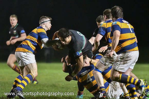 DLSP 10 Monkstown 13; Leinster League 1B; Friday 7th December