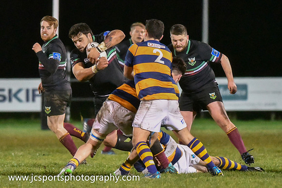 DLSP 10 Monkstown 13; Leinster League 1B; Friday 7th December