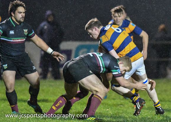 DLSP 10 Monkstown 13; Leinster League 1B; Friday 7th December