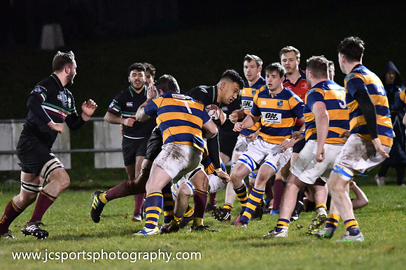 DLSP 10 Monkstown 13; Leinster League 1B; Friday 7th December