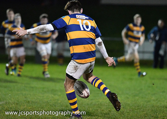 DLSP 10 Monkstown 13; Leinster League 1B; Friday 7th December