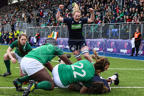 Ireland 18 Scotland 14; Womens 6N; Sunday 2nd February 2020